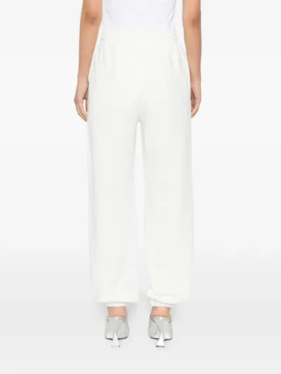 Kimhēkim Logo-appliqué Track Pants In White