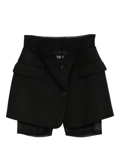 Monse Tailored Skort In Black
