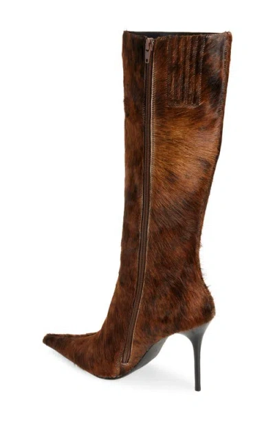 Jeffrey Campbell Proposal Pointed Toe Boot In Brown