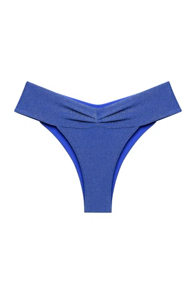 Soirée Miami Beach Women's Amelia Bikini Bottom - Blue In Blue