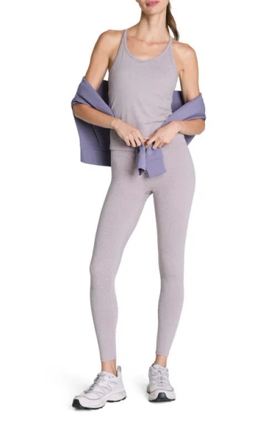 Spanx ® Softstretch Rib Shelf Bra Performance Tank In Gray