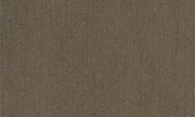 Reiss Caylan Cotton & Wool Crop Button-up Shirt In Green