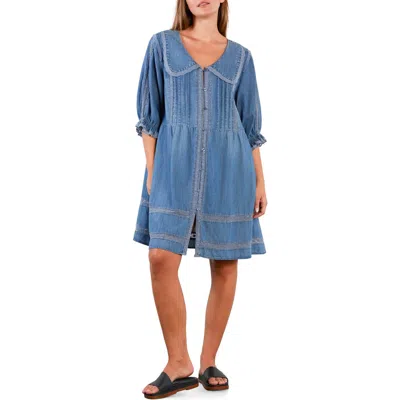 Billy T Perfect Brunch Shift Dress In Blue