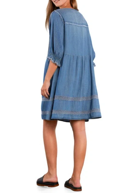 Billy T Perfect Brunch Shift Dress In Blue