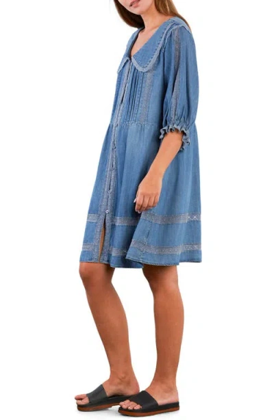 Billy T Perfect Brunch Shift Dress In Blue