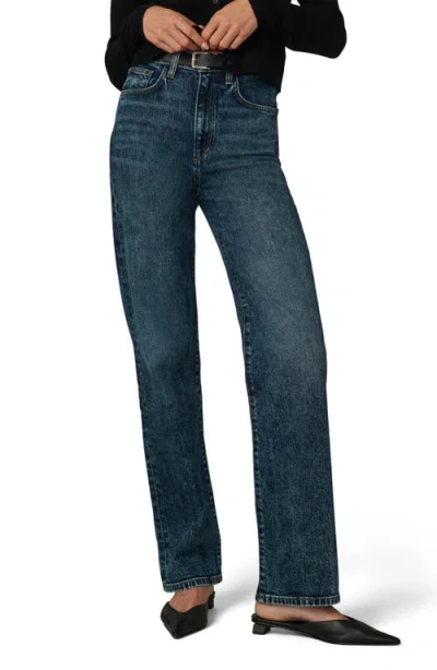 Joe's Jeans The Margot High Waist Relaxed Straight Leg Jeans In Blue