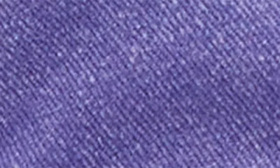 Ganni Washed Organic Cotton Canvas Baseball Cap In Purple