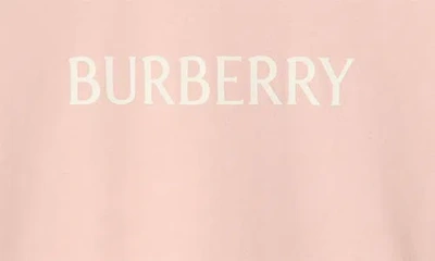 Burberry Frankie Logo Graphic T-shirt In Pink