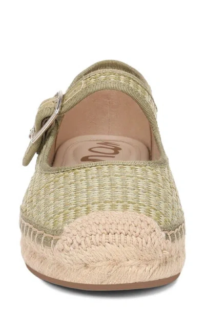Sam Edelman Mackie Mary Jane Espadrille In Green