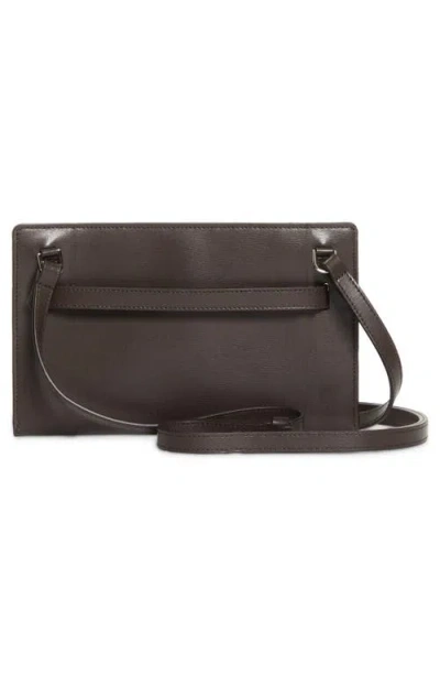 Totême Toteme Belted Leather Crossbody Bag In Brown