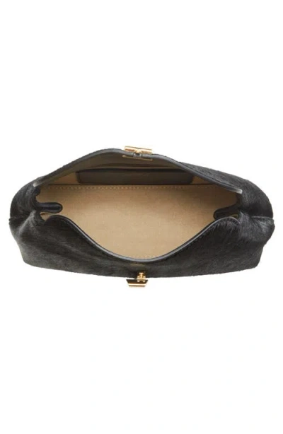 Totême Toteme Mini T-lock Clutch Bag In Black