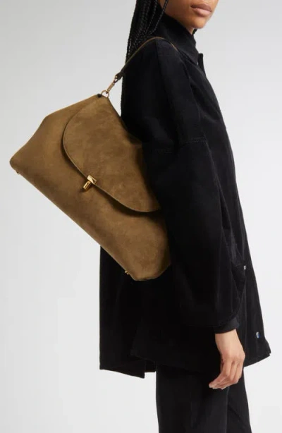 Totême Toteme T-lock Satchel In Brown