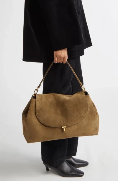 Totême Toteme T-lock Satchel In Brown