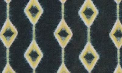 Mango Teen Diamond Print Maxi Skirt In Blue