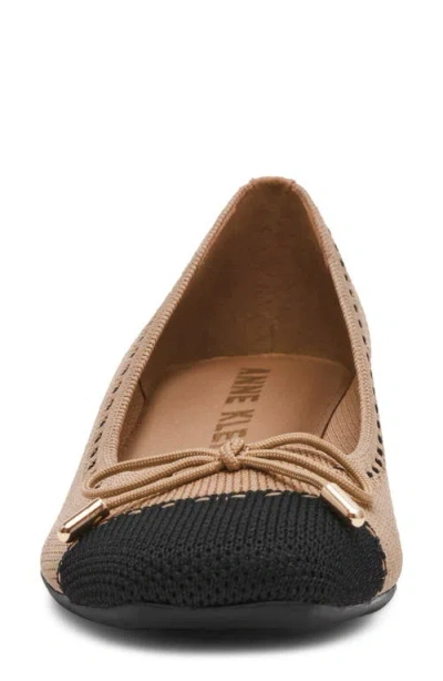 Anne Klein Wesson Wedge Pump In Brown