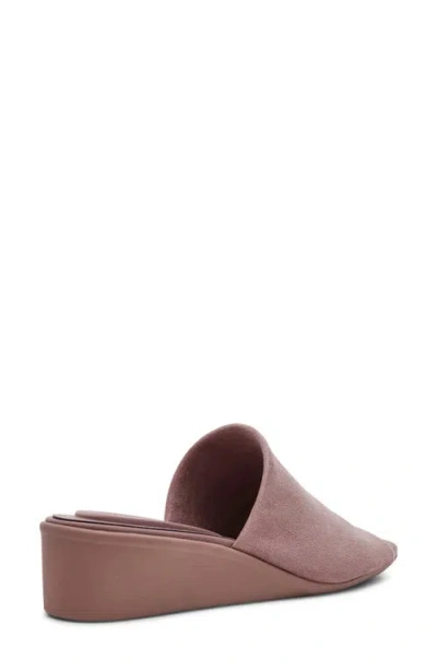 Anne Klein Wishful Wedge Slide Sandal In Brown