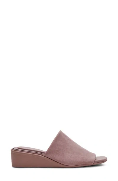 Anne Klein Wishful Wedge Slide Sandal In Brown