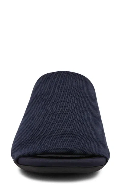 Anne Klein Wishful Wedge Slide Sandal In Blue