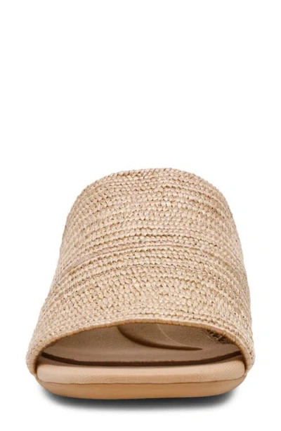 Anne Klein Wishful Wedge Slide Sandal In Brown