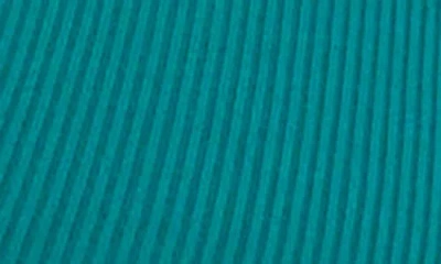 Robin Piccone Amy Racerback Bikini Top In Blue