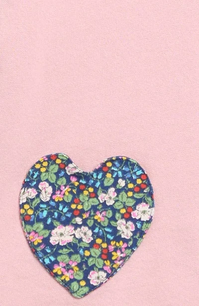 Mini Boden Kids' Heart Pocket Tunic & Leggings Set In Pink