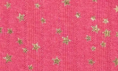 Mini Boden Kids' Frill Sleeve Pointelle Top In Red