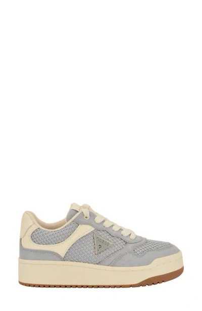 Guess Miram Platform Sneaker In Blue