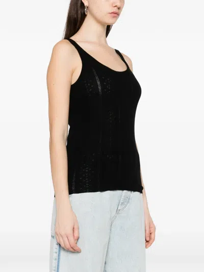 Herskind Hedra Wool Tank Top In Black