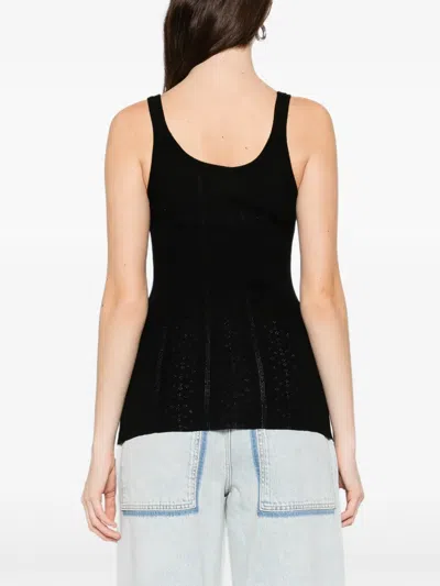 Herskind Hedra Wool Tank Top In Black