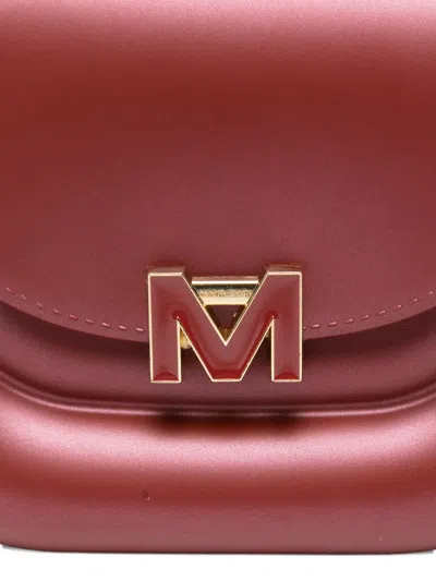 Marc Ellis Logo Chain-strap Mini Bag In Brown