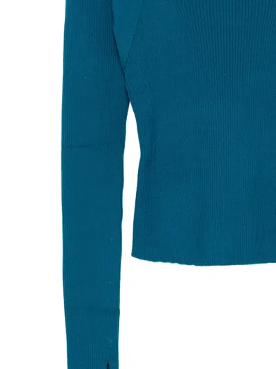 Monse Cut-out Top In Blue