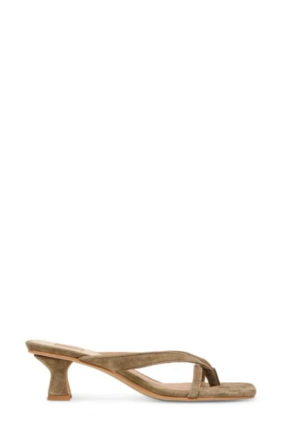 Dolce Vita Brevel Kitten Heel Flip Flop In Green