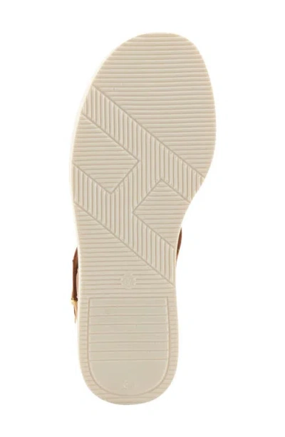 Spring Step Locals Ankle Strap Slide Sandal In Gold