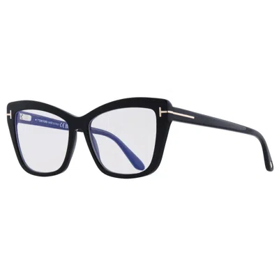 Tom Ford Blue Light Block Cat Eye Ladies Eyeglasses Ft5826-b 001 55
