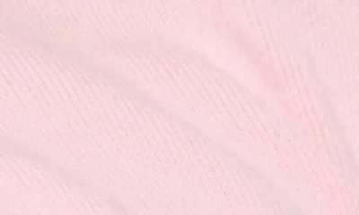 Edikted Jayne Split Front Knit Crop Cardigan In Pink