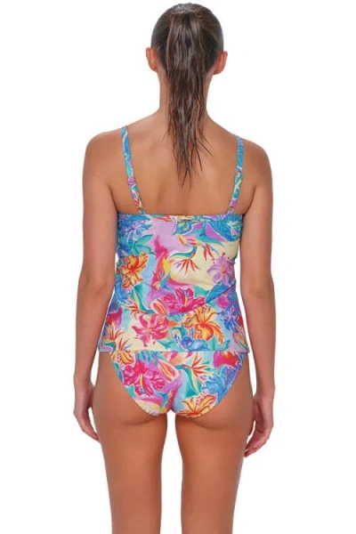 Sunsets Forever Tankini Swimsuit Top In Multi