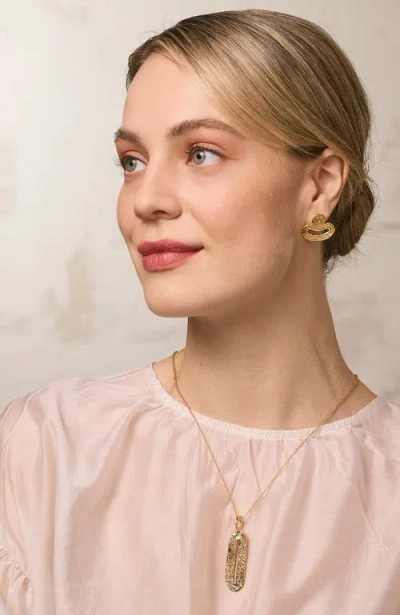 Cog Ponder Necklace / 925 Sterling Silver In Silver