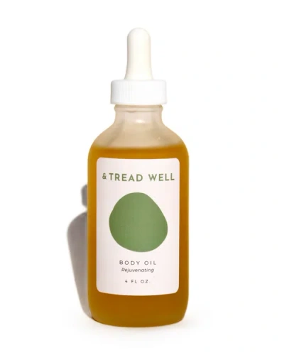 & Tread Well Body Oil In Transparent
