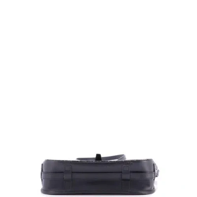 Pre-owned Goyard  Goyard Belvedere Ii Messenger Bag Coated Canvas Mm In Black