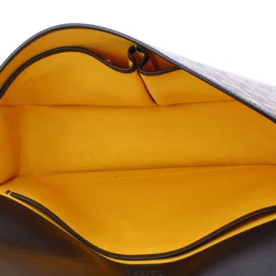 Pre-owned Goyard  Goyard Belvedere Ii Messenger Bag Coated Canvas Mm In Black