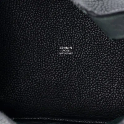 Pre-owned Hermes  Hermes Picotin Lock Bag Clemence Mm In Black