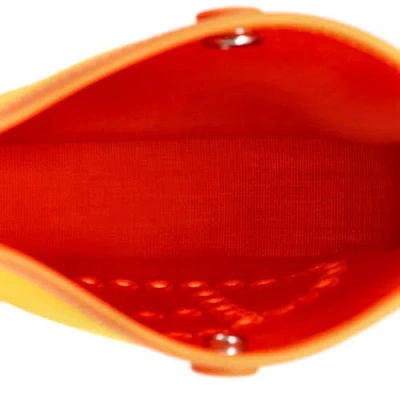 Pre-owned Hermes  Hermes Neo Evelyne Bag Toile And Leather Tpm In Orange