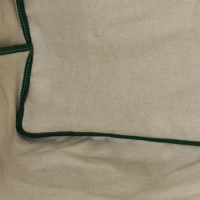 Pre-owned Goyard  Goyard Anjou Reversible Tote Coated Canvas Gm In Green