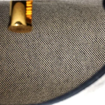 Pre-owned Hermes  Hermes Herbag Zip Toile And Leather 20 In Black