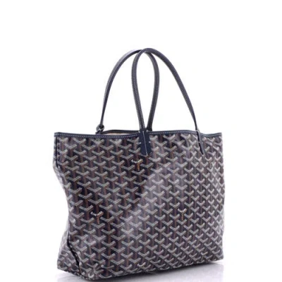 Pre-owned Goyard  Goyard Saint Louis Tote Coated Canvas Pm In Multi