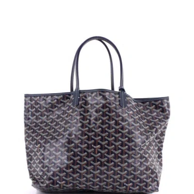 Pre-owned Goyard  Goyard Saint Louis Tote Coated Canvas Pm In Multi