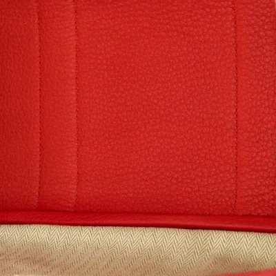 Pre-owned Hermes  Hermes Garden Party Tote Leather 30 In Red