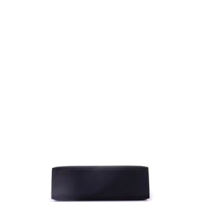 Pre-owned Hermes  Hermes Kelly Pochette Swift In Black