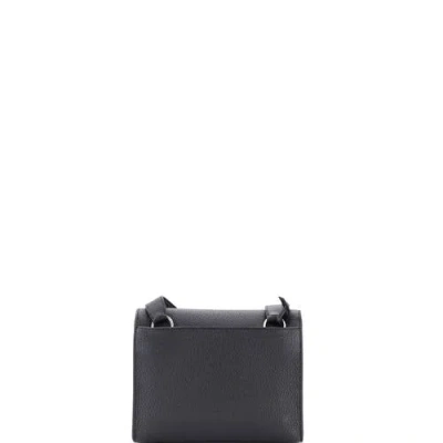 Pre-owned Hermes  Hermes Sac A Depeches Messenger Bag Togo 21 In Black