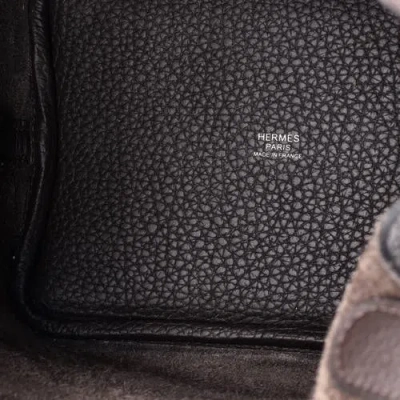 Pre-owned Hermes  Hermes Picotin Lock Bag Clemence Pm In Brown